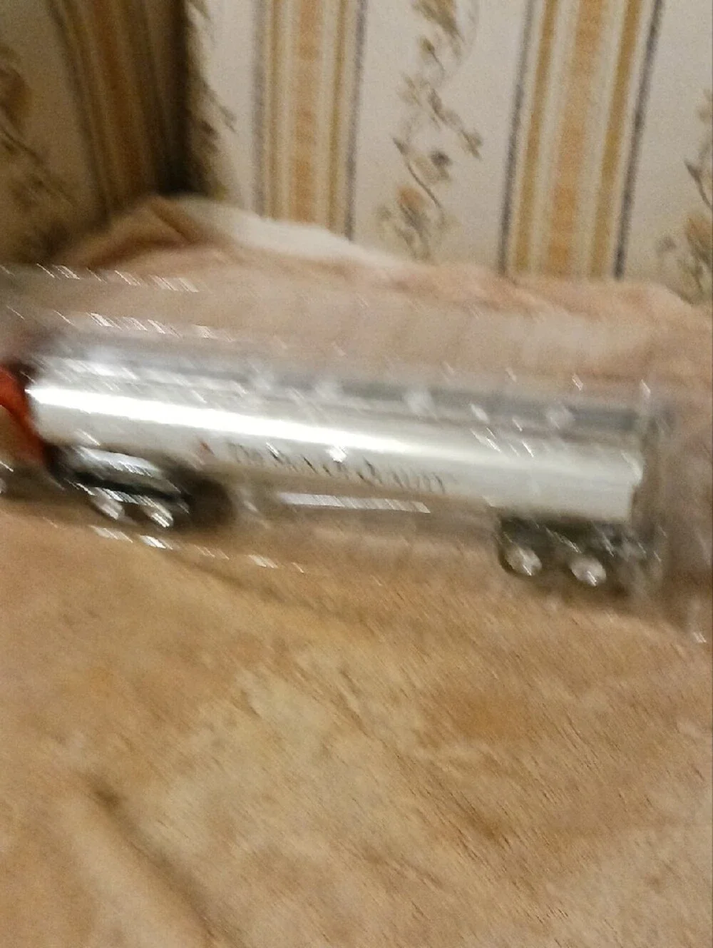 Red and White Die-Cast Tanker Truck Toy for Kids